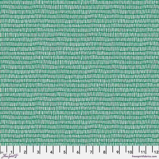 Poppy Pop Tocca Print Green by Scion for FreeSpirit Fabrics
