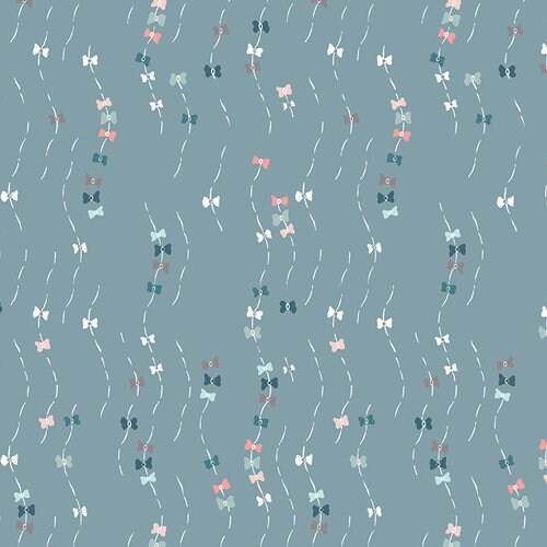 Blithe Collection - Bows in Silence Print - by Katarina Roccella for Art Gallery Fabrics