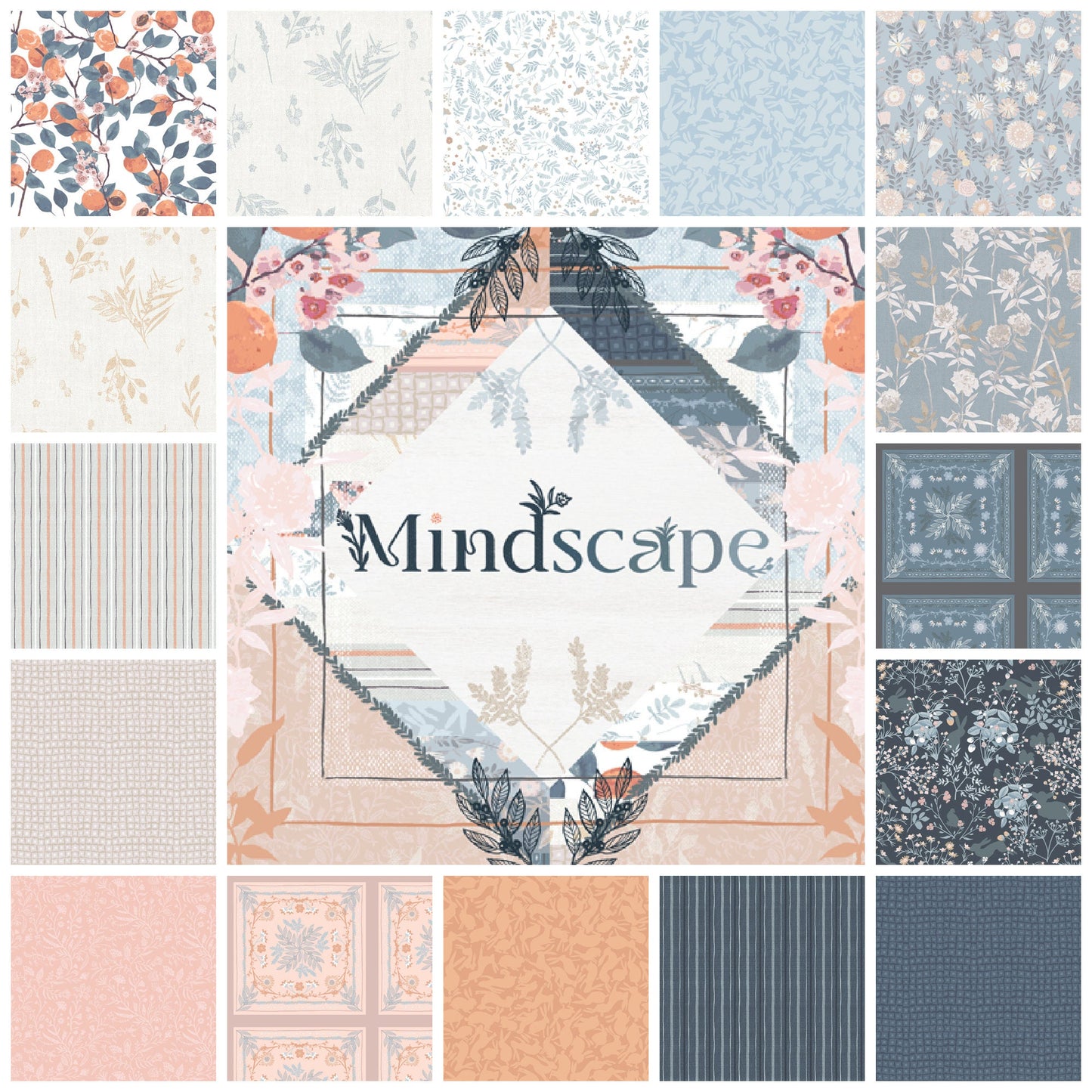 Mindscape - High Tide Day - by Katarina Roccella for Art Gallery Fabrics