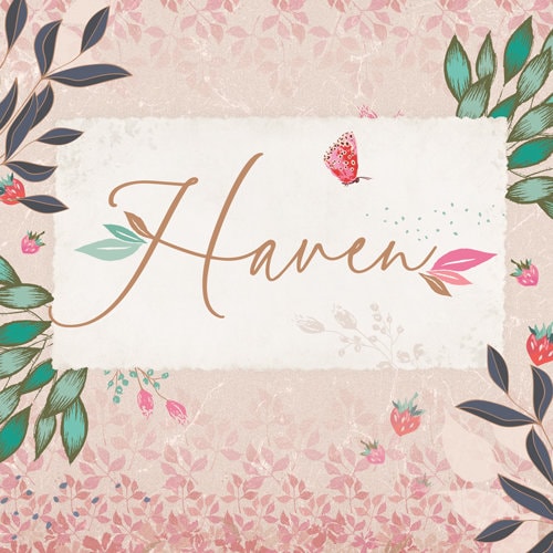 Haven Collection - Lively Isabel Print - By Amy Sinibaldi for Art Gallery Fabrics