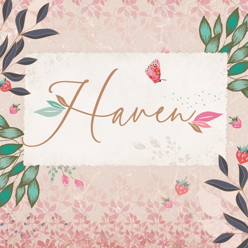Haven Collection - Clayflower Fresh Print - By Amy Sinibaldi for Art Gallery Fabrics
