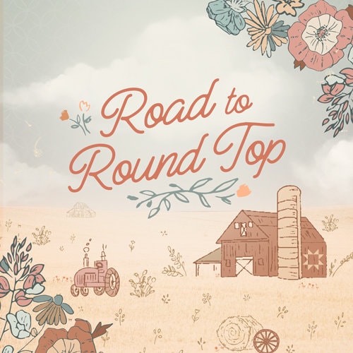 Road to Round Top - Hidden Gems Print - by Elizabeth Chappell for Art Gallery Fabrics