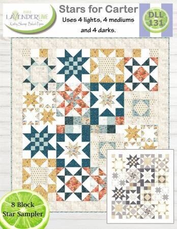 Stars for Carter Quilt Book by Designs by Lavender Lime