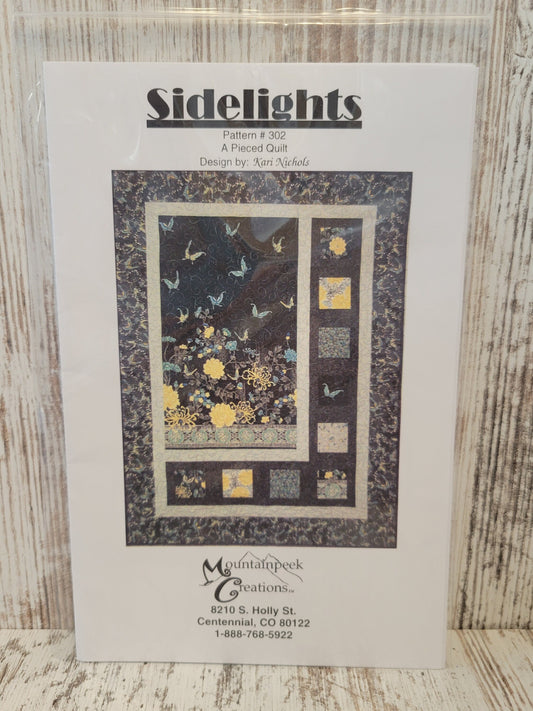 Sidelights Quilt Pattern by Kari Nichols for Mountainpeek Creations