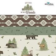 Let's Get Lost in the Woods - Panel Quilt Kit - by Tara Reed for Riley Blake Designs