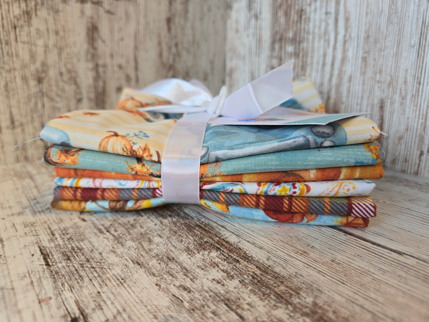 Pumpkin Please - Fat Quarter Bundle - by Courtney Morgenstern for 3 Wishes Fabric