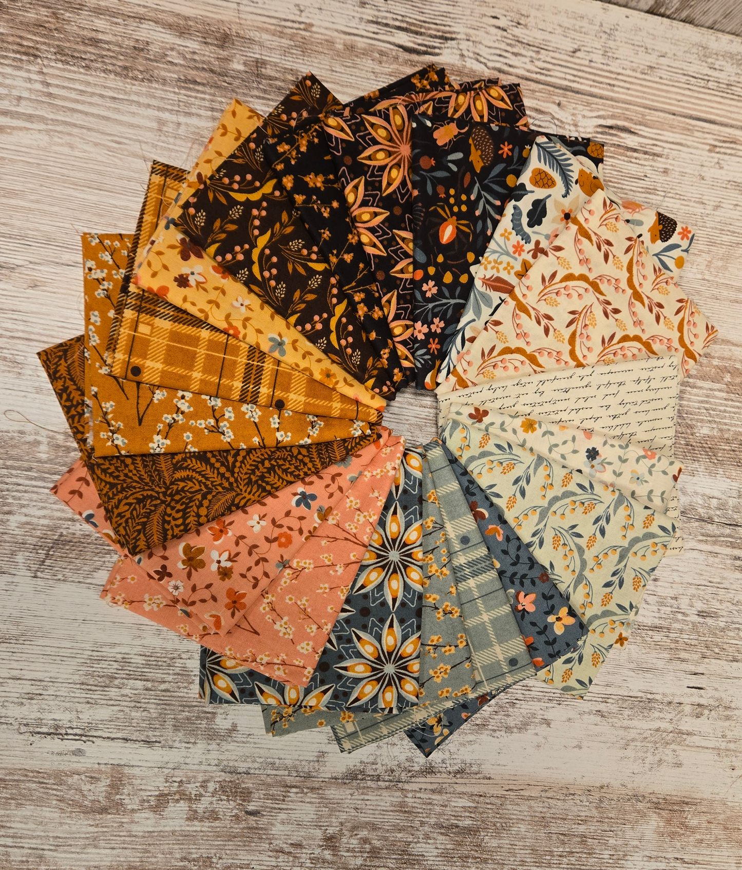 Acorn Hollow Shop Curated Fat Quarter Bundle by BasicGrey for Moda Fabrics
