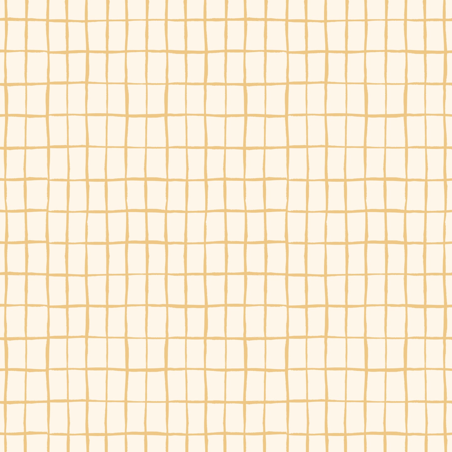 Kindred Comforts Organic Cotton Collection Zellige Print in Pale Orange by Tanya Celia for Cloud 9 Fabrics