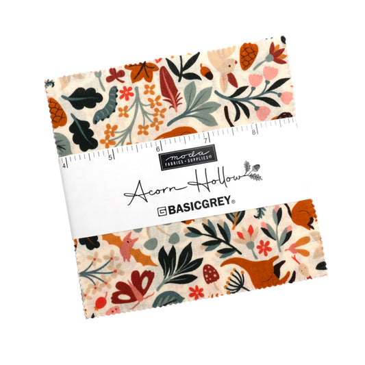 Acorn Hollow Charm Pack by BasicGrey for Moda Fabrics