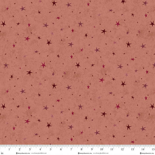 Seeing Stars Basics - Pink - by Janet Nesbitt for Henry Glass Fabrics