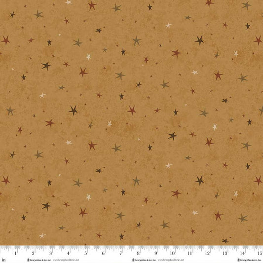 Seeing Stars Basics - Gold - by Janet Nesbitt for Henry Glass Fabrics