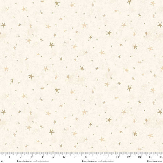 Seeing Stars Basics - Cream - by Janet Nesbitt for Henry Glass Fabrics