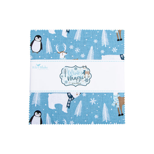 Winter Magic 5" Stacker by Dani Mogstad for Riley Blake Designs