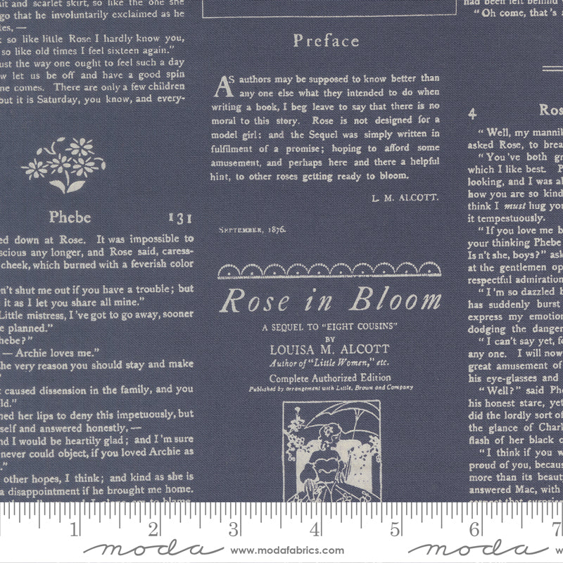True Love - 5263 13 Twilight - by Lella Boutique for Moda Fabrics