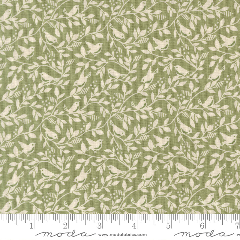 True Love - 5264 15 Fern - by Lella Boutique for Moda Fabrics