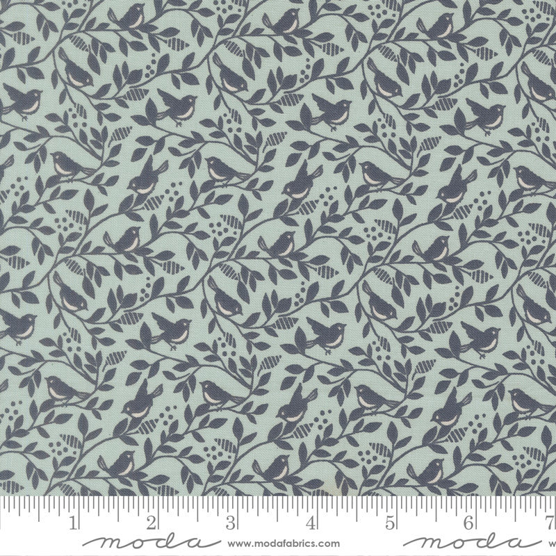 True Love - 5264 24 Robins Egg Twilight - by Lella Boutique for Moda Fabrics