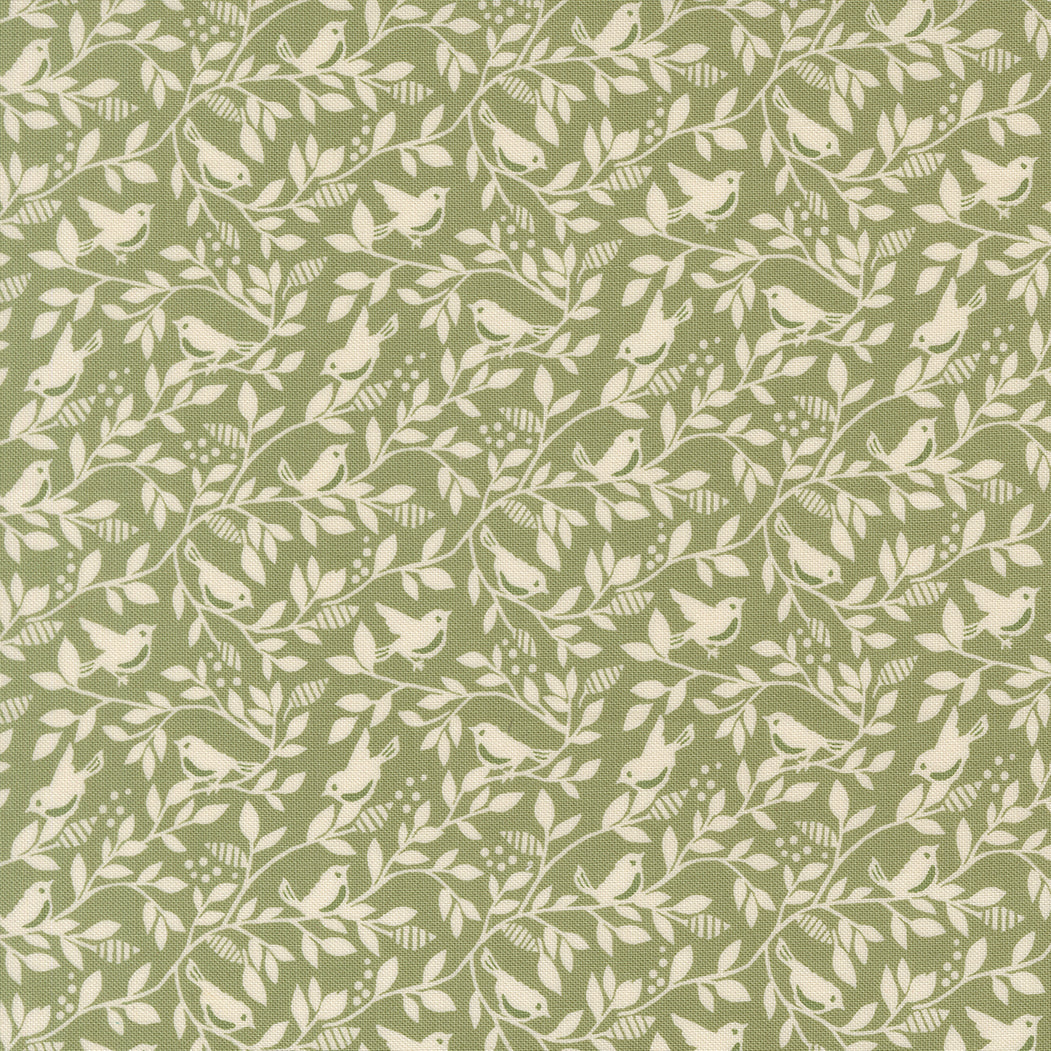 True Love - 5264 15 Fern - by Lella Boutique for Moda Fabrics