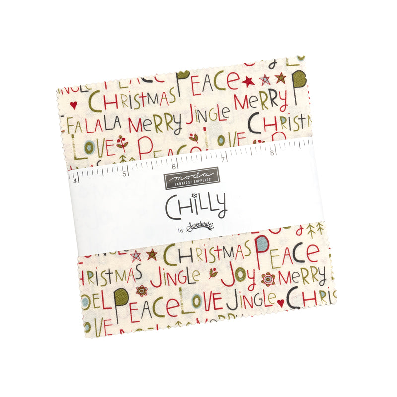 Chilly Collection Charm Pack by Sweetwater for Moda Fabrics