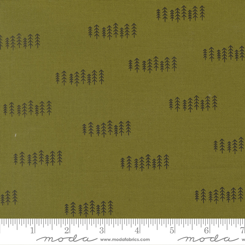 Chilly Collection The Forest Print in Pine by Sweetwater for Moda Fabrics