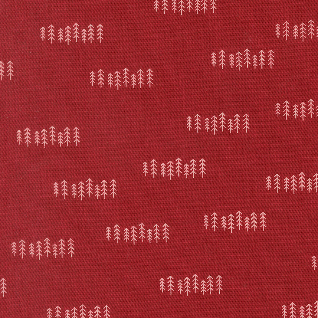 Chilly Collection The Forest Print in Red by Sweetwater for Moda Fabrics