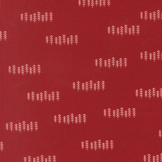 Chilly Collection The Forest Print in Red by Sweetwater for Moda Fabrics