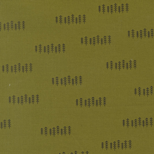 Chilly Collection The Forest Print in Pine by Sweetwater for Moda Fabrics