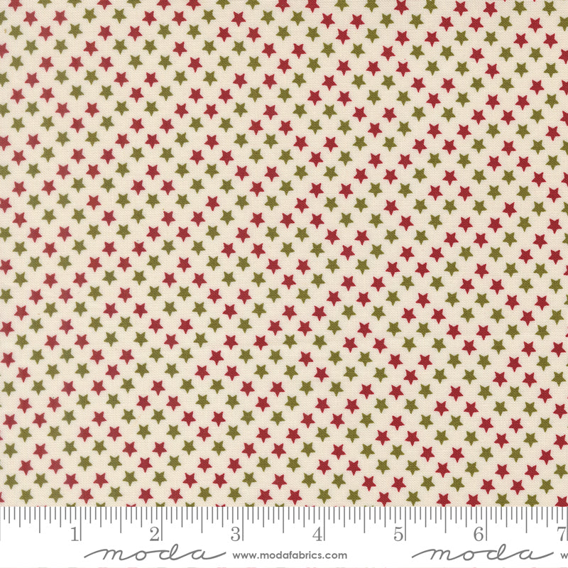 Chilly Collection Star Bright Print in Vanilla by Sweetwater for Moda Fabrics