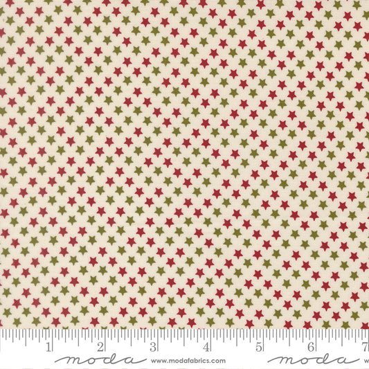 Chilly Collection Star Bright Print in Vanilla by Sweetwater for Moda Fabrics