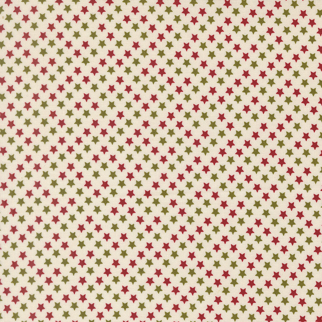 Chilly Collection Star Bright Print in Vanilla by Sweetwater for Moda Fabrics