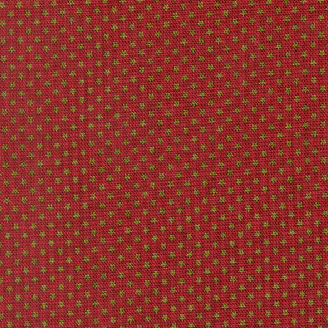 Chilly Collection Star Bright Print in Red by Sweetwater for Moda Fabrics