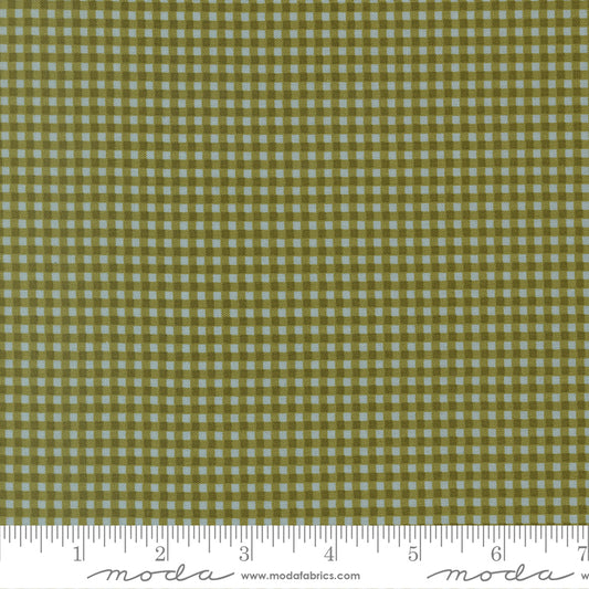 Chilly Collection Gingham Print in Pine by Sweetwater for Moda Fabrics