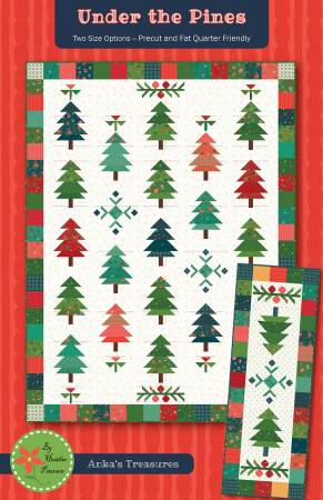 Under the Pines Quilt Pattern By Heather Peterson of Anka's Treasures