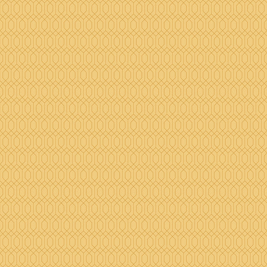 Essence Collection - Lattice Print in Beehive - by Fran Gulick of Cotton and Joy for Riley Blake Designs