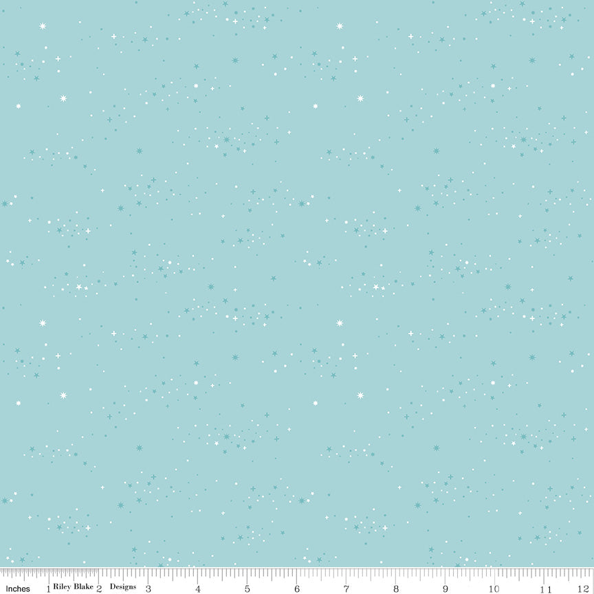 Essence Collection - Starlight Print in Dream - by Fran Gulick of Cotton and Joy for Riley Blake Designs