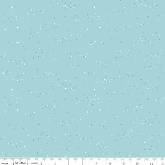 Essence Collection - Starlight Print in Dream - by Fran Gulick of Cotton and Joy for Riley Blake Designs