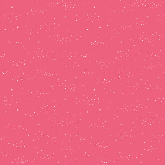 Essence Collection - Starlight Print in Hot Pink - by Fran Gulick of Cotton and Joy for Riley Blake Designs