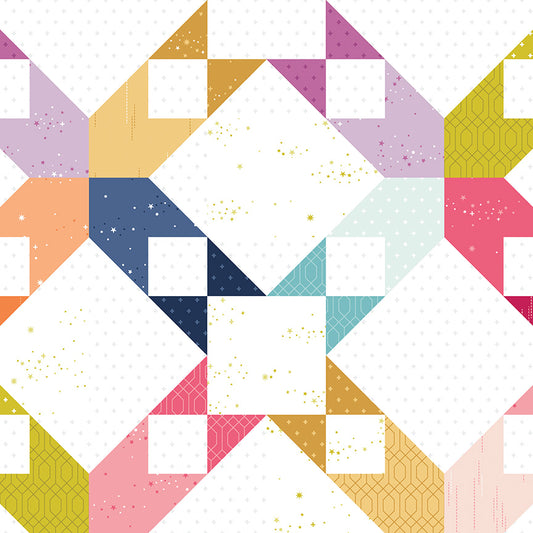 Essence Collection - Cheater Print in Multi - by Fran Gulick of Cotton and Joy for Riley Blake Designs