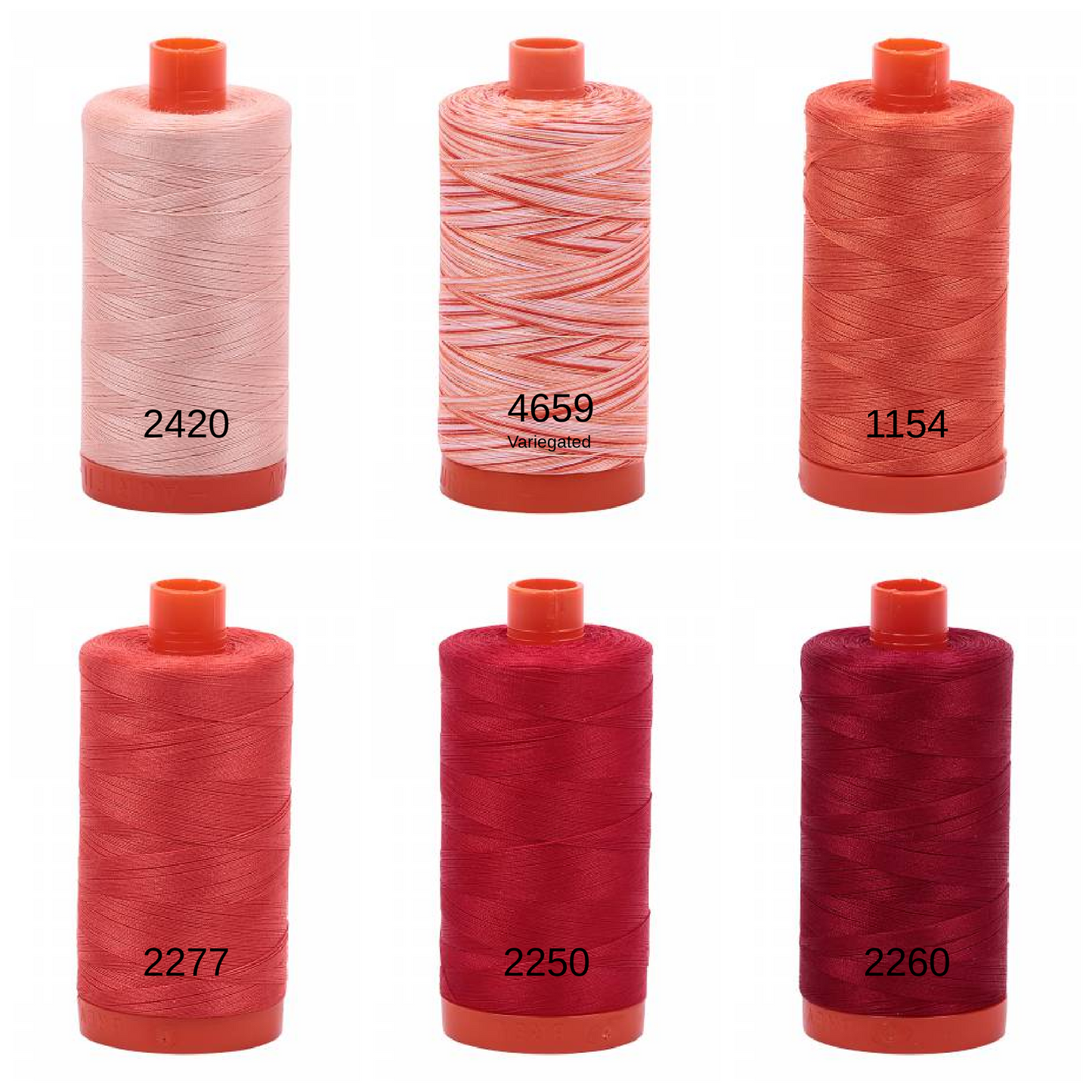 Aurifil 50 wt Cotton Mako Thread 1422 Yards