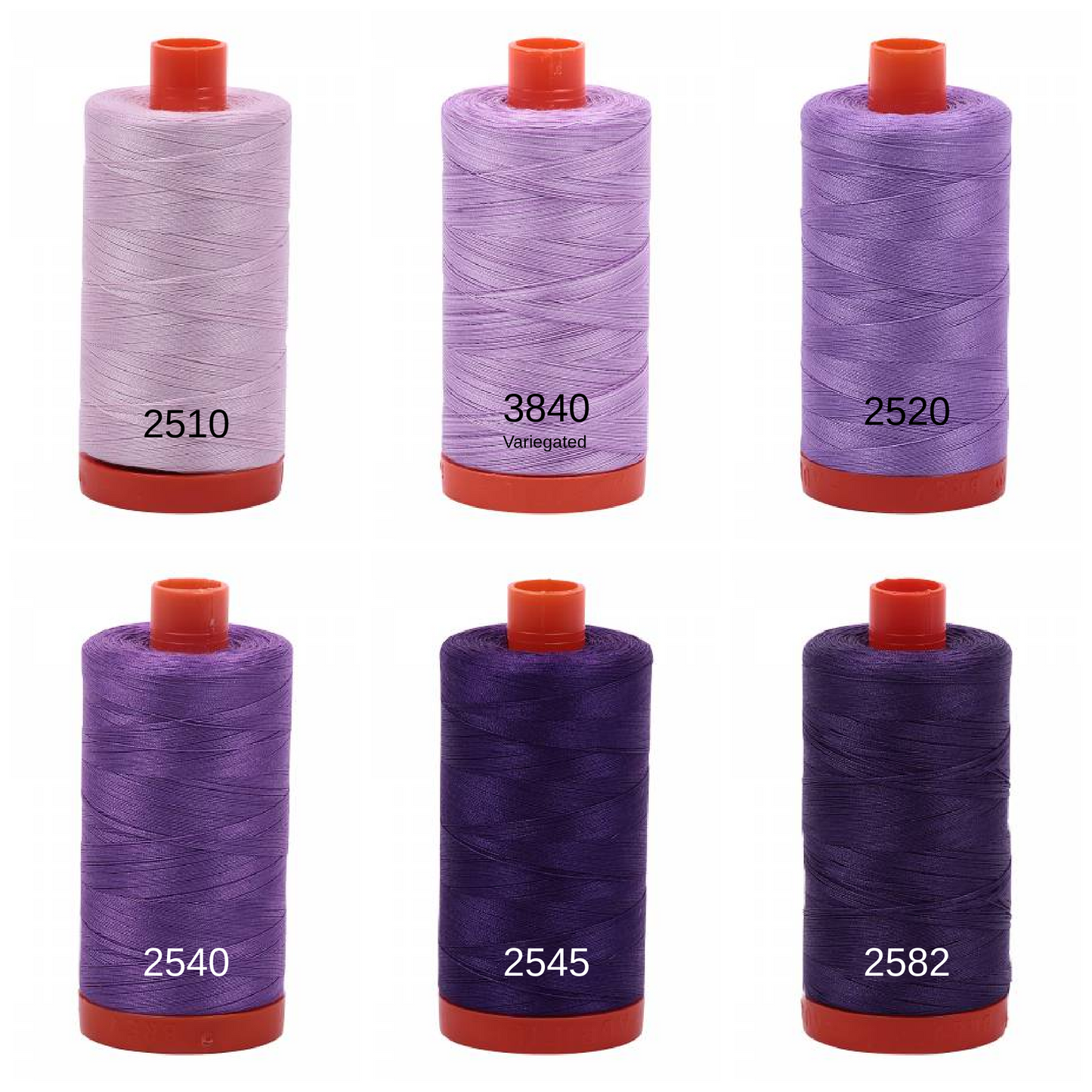 Aurifil 50 wt Cotton Mako Thread 1422 Yards