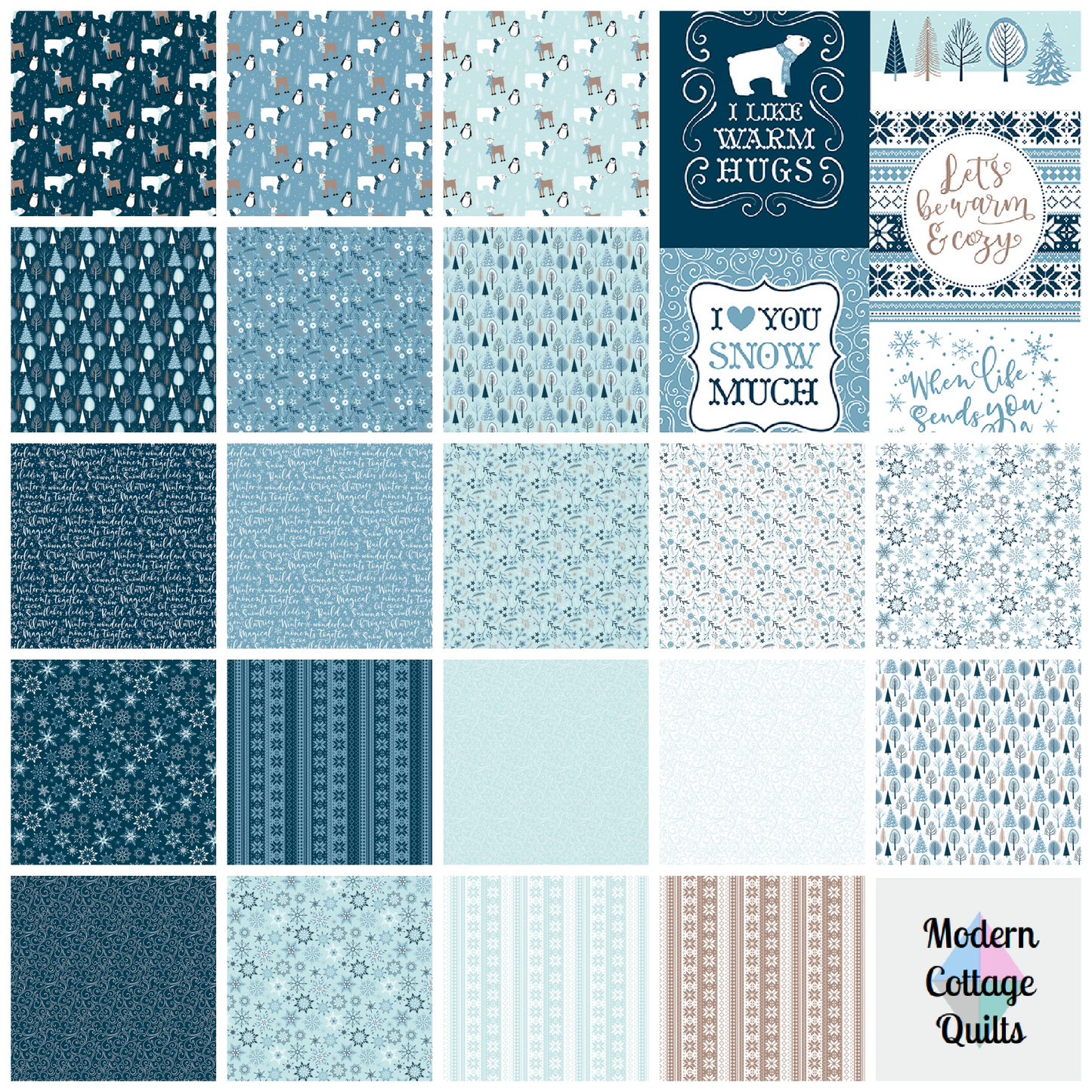 Winter Magic 10" Stacker by Dani Mogstad for Riley Blake Designs