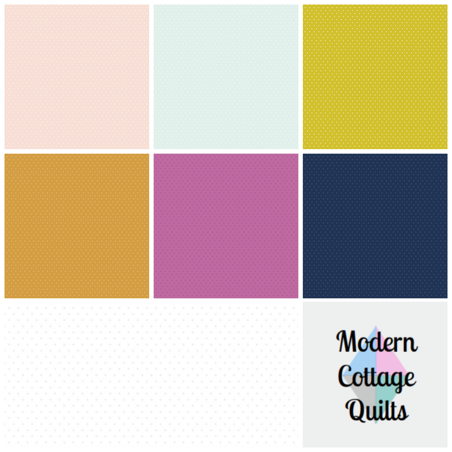 Essence Collection - Foils Fat Quarter Bundle - by Fran Gulick of Cotton and Joy for Riley Blake Designs
