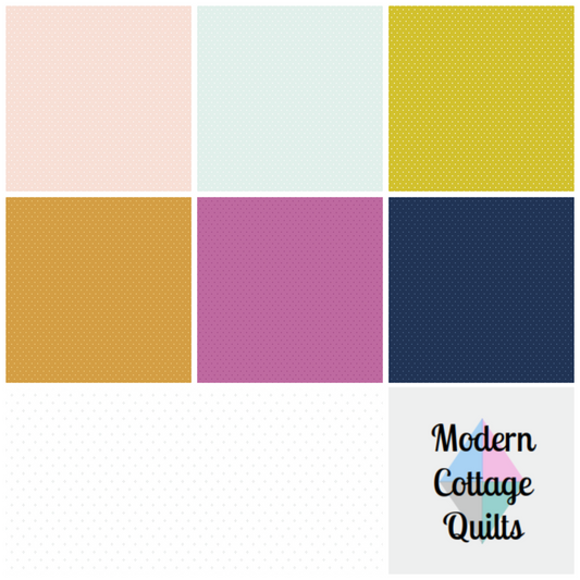 Essence Collection - Foils Fat Quarter Bundle - by Fran Gulick of Cotton and Joy for Riley Blake Designs