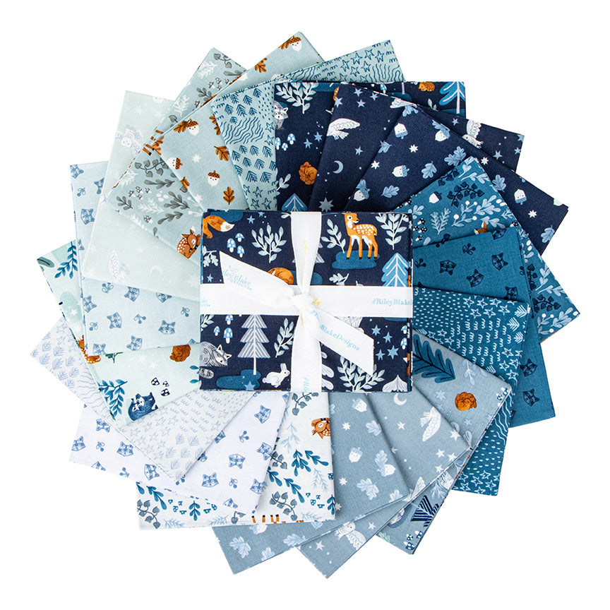 Twilight Creatures Fat Quarter Bundle by Natalia Juan Abello for Riley Blake Designs