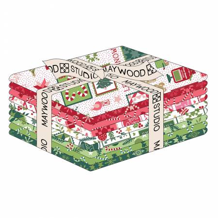 A Quilty Little Christmas Fat Quarter Bundle by Kimberbell for Maywood Studio