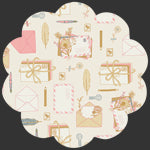 Love Letters Forever Yours Print by Becca Plymale for Art Gallery Fabrics