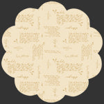 Love Letters Heartfelt Notes Print by Becca Plymale for Art Gallery Fabrics