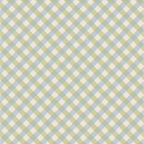 Midsummer Collection Interwoven Grass Print by Sharon Holland for Art Gallery Fabrics