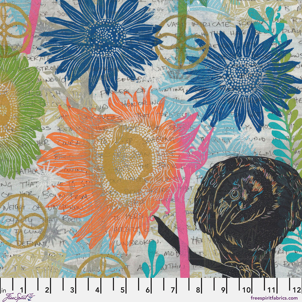 The Studio - Multi Print by Valori Wells for FreeSpirit Fabrics