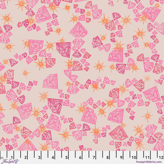 The Shiny Things - Warm Print from The Wisdom Collection by Valori Wells for FreeSpirit Fabrics