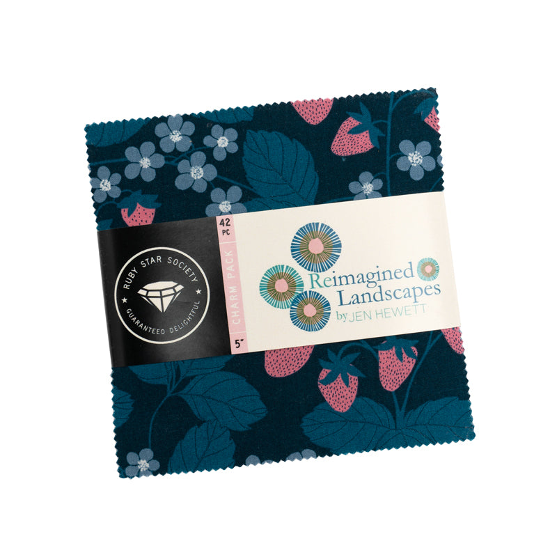 Reimagined Landscapes Charm Pack by Jen Hewett for Ruby Star Society and Moda Fabrics